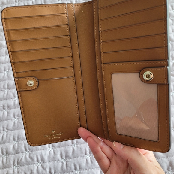 Kate Spade Brown Leather Wallet - Picture 2 of 8
